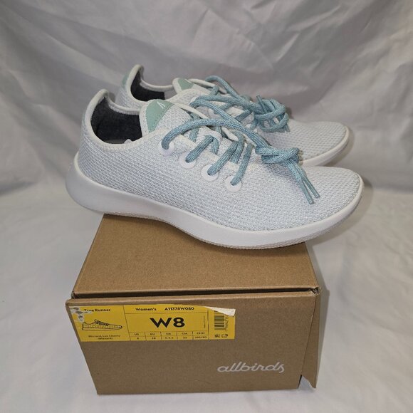 Allbirds Tree Runner, Women's Size 8, Blizzard, Lux Liberty, NIB - Picture 1 of 9